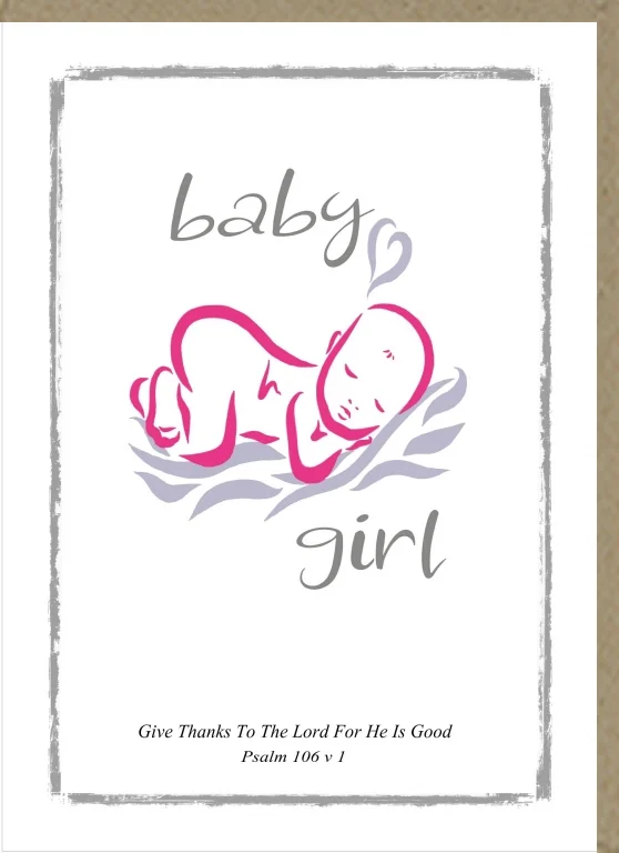 Greetings Card Baby Girl