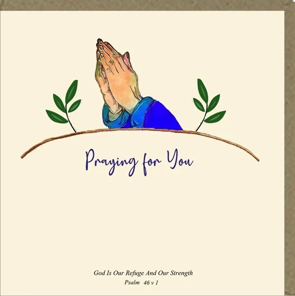 Praying for You Greeting Card