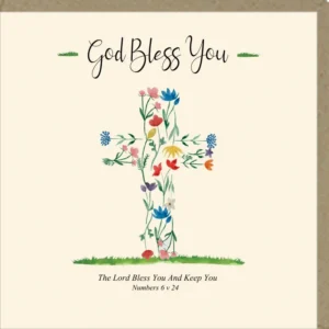 God Bless You Greetings Card