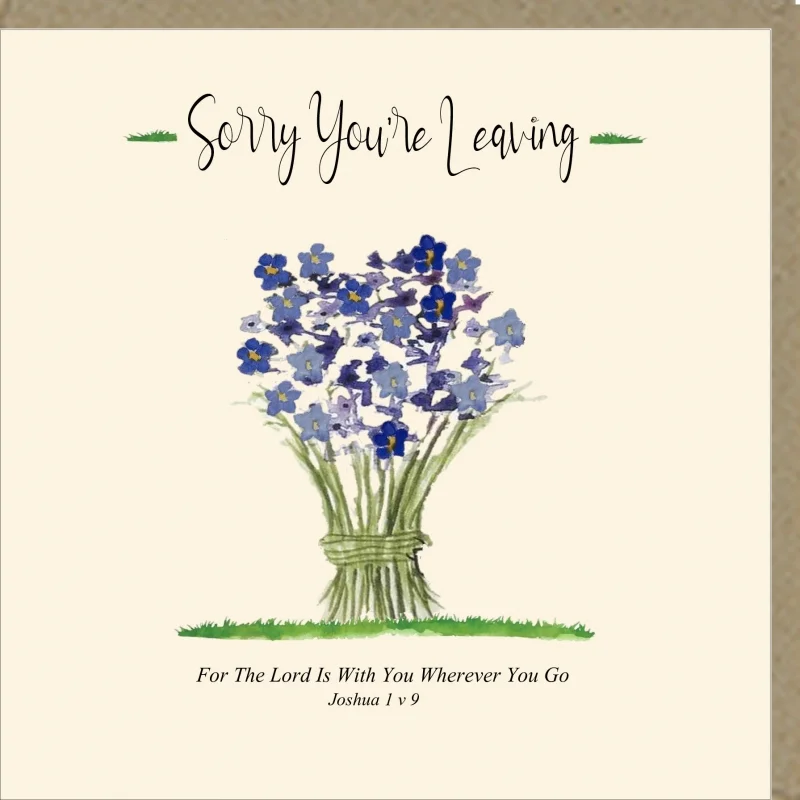 Sorry You're Leaving Greetings Card