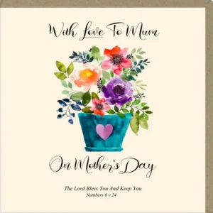 With Love on Mother's Day Greetings Card
