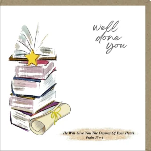 Well Done You Greetings Card