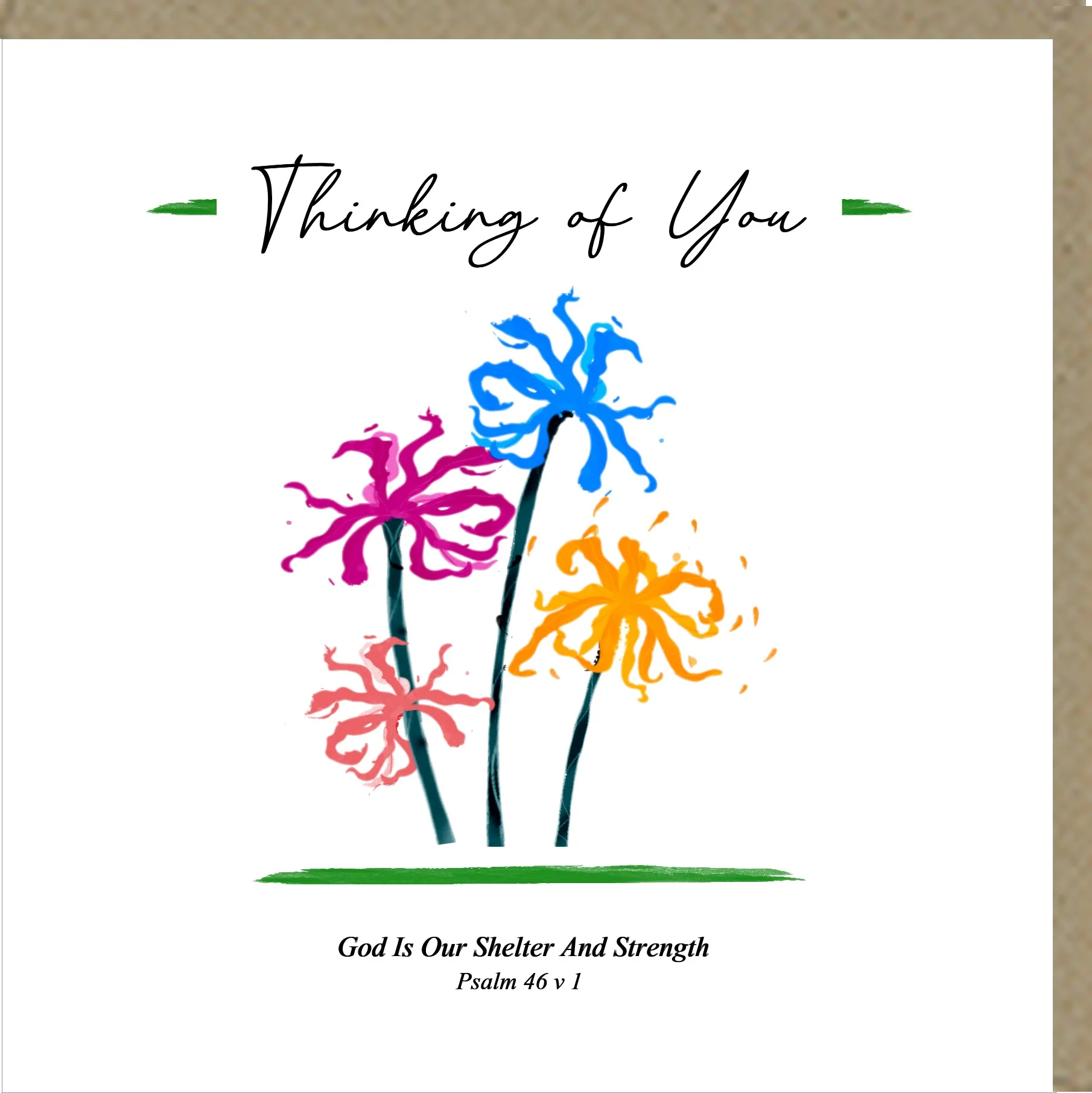 Thinking of You Greetings Cards