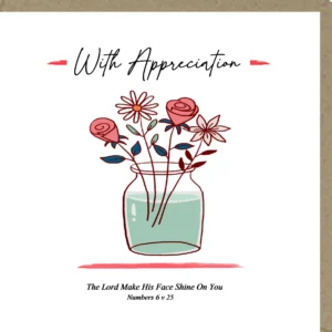 With Appreciation Greetings Cards