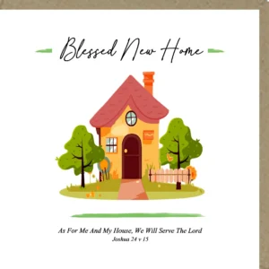Blessed New Home Greetings Cards