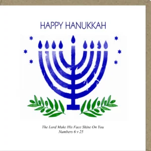 Happy Hanukkah Greetings Card