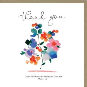 Thank You - Greetings Card