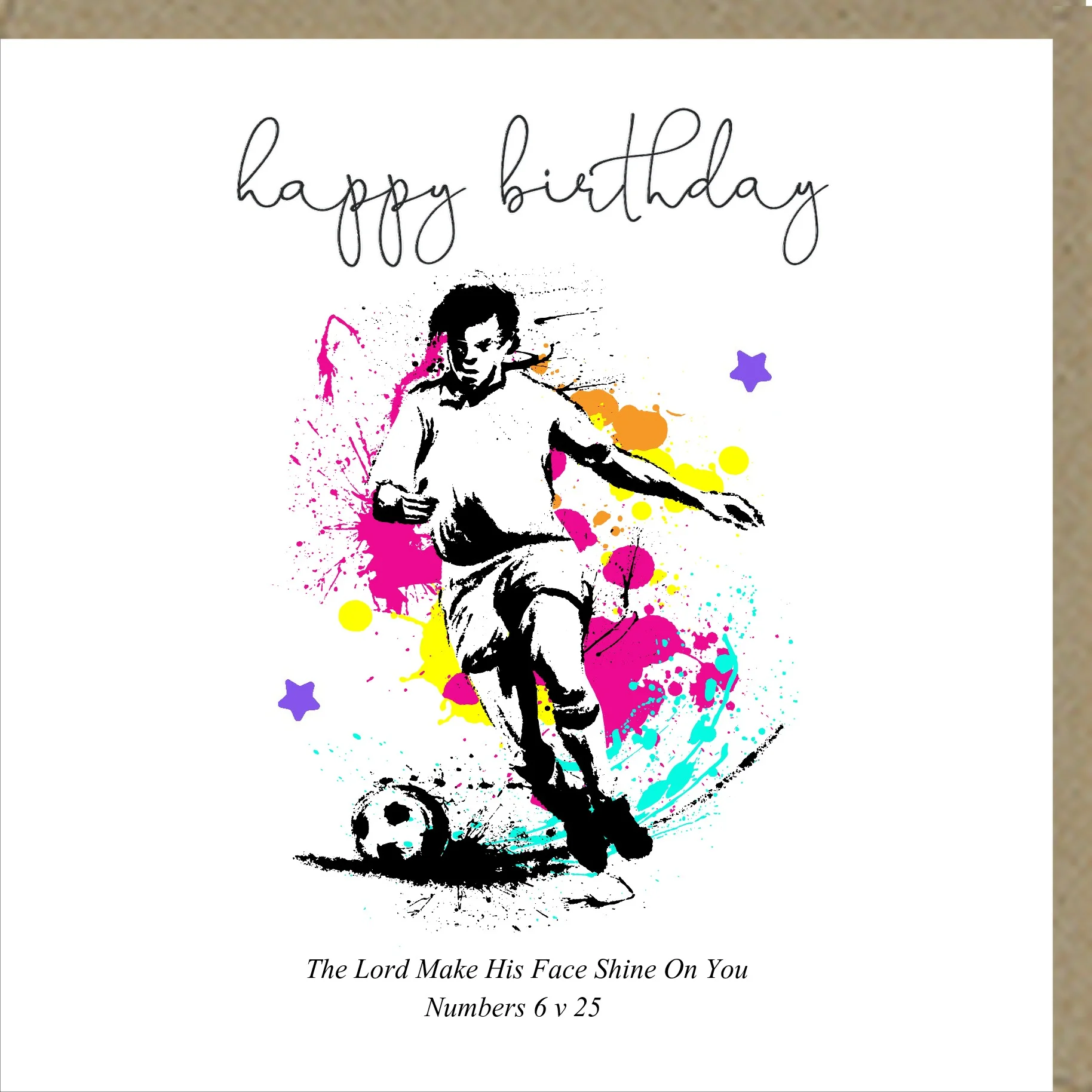 Happy Birthday - Greetings Card