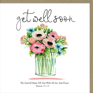 Get Well Soon - Greetings Card