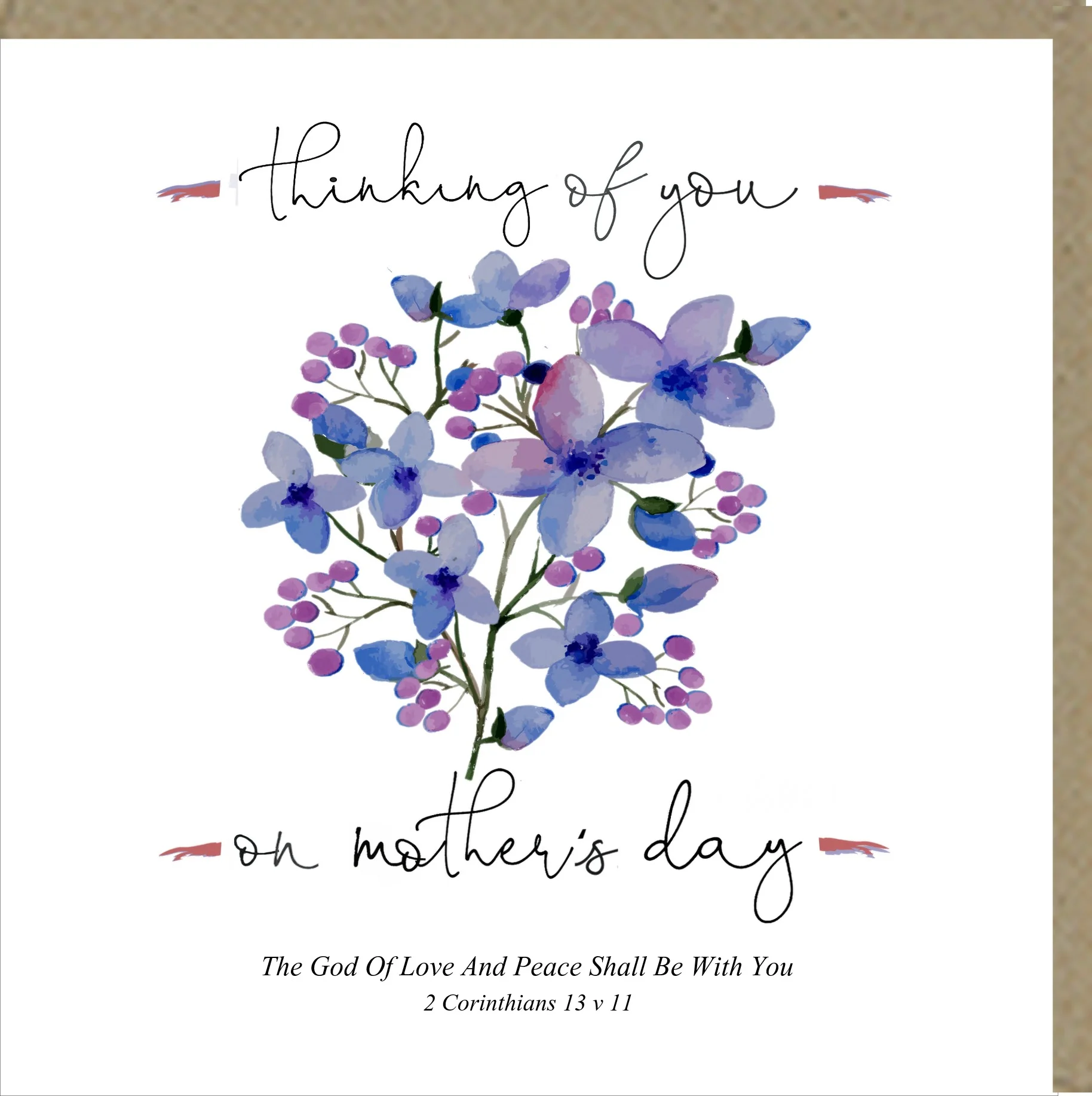 Thinking Of You On Mothers Day Greetings Card