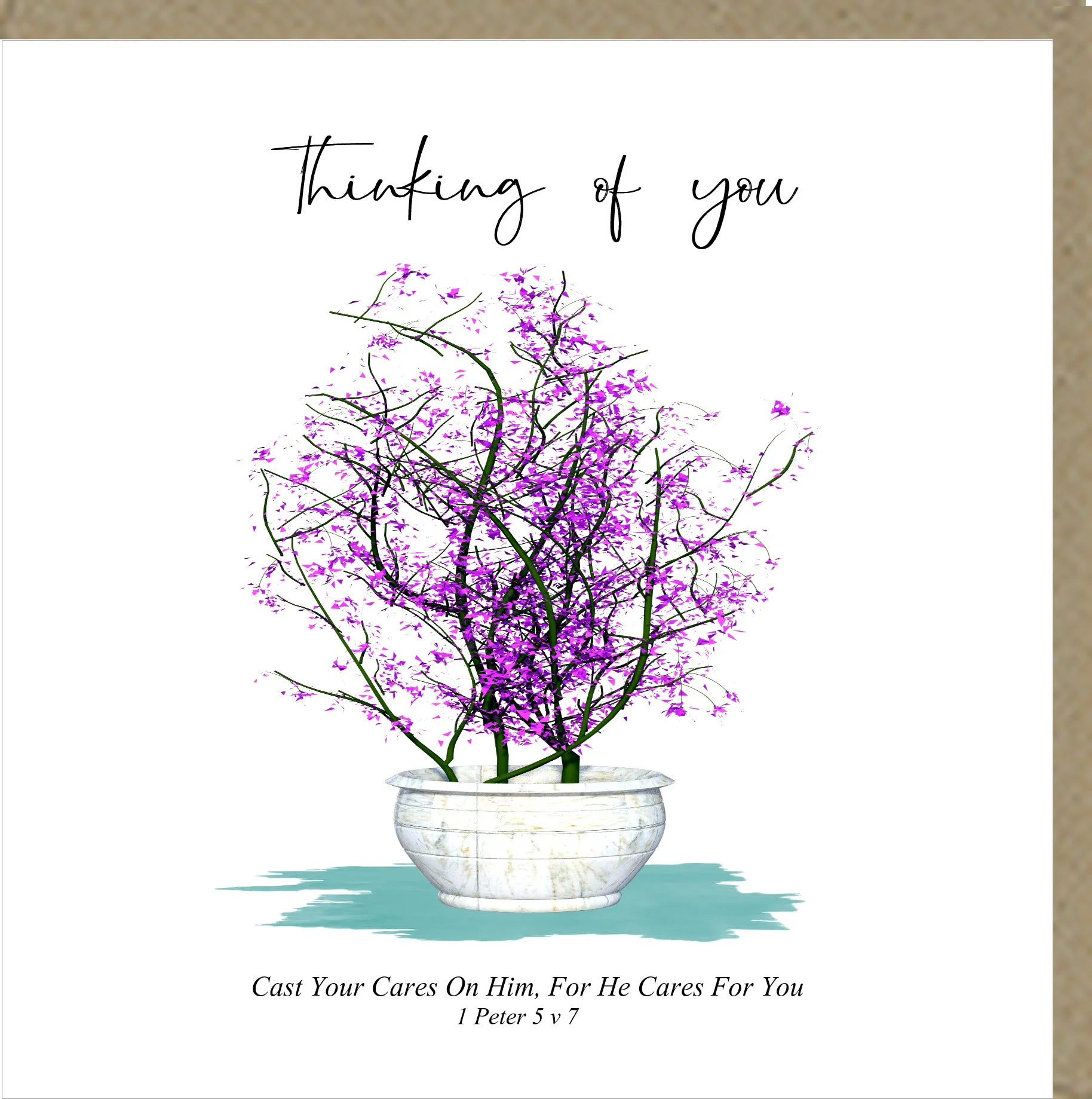 Thinking Of You Greetings Card