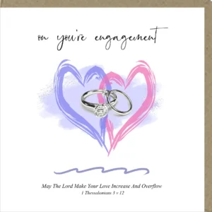 On Your Engagement Greetings Card