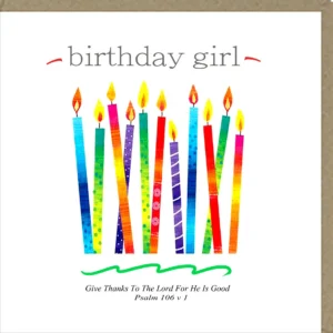 Birthday Girl Greetings Card