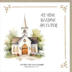 A large-format Potty Mouse greetings card featuring an elderly-themed illustration, perfect for special greetings and personal messages.