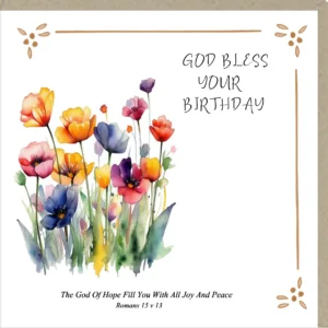 Happy Birthday  - Greetings Card
