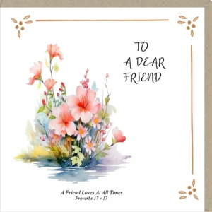 A large, high-quality Potty Mouse greetings card featuring a heartfelt design for a special person or special friend, presented blank inside for a personalized message.