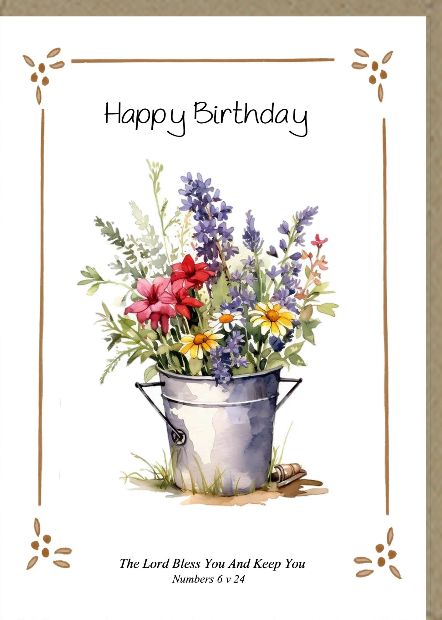 Happy Birthday  - Greetings Card