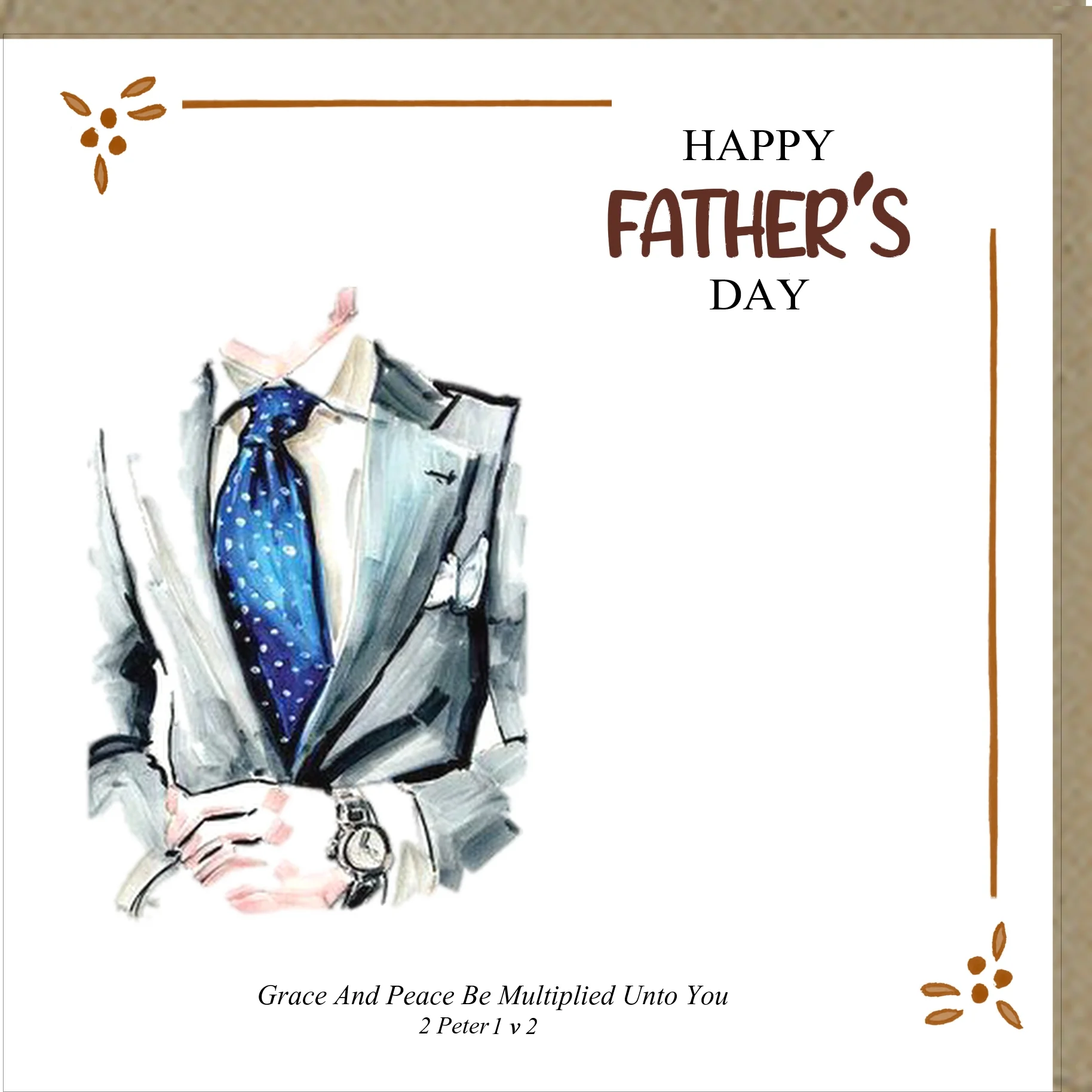 Happy Father's Day Greetings Card
