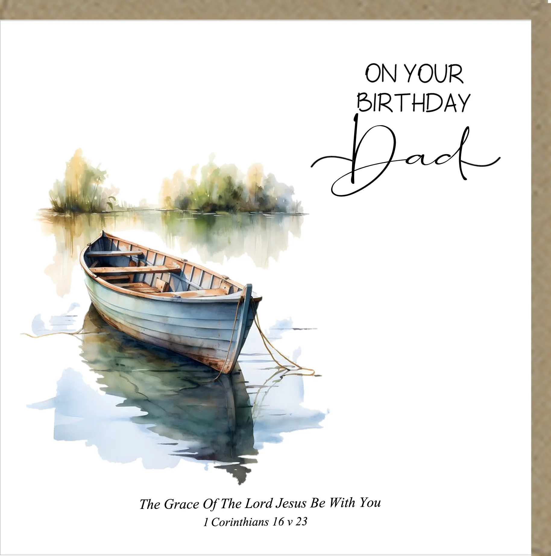 On Your Birthday Dad Greetings Card