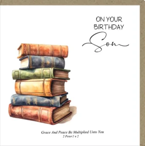 On Your Birthday Son Greetings Card