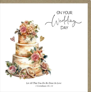 On Your Wedding Day Greetings Card
