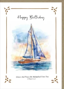 Happy Birthday Greetings Card