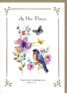 As You Recover Greetings Card