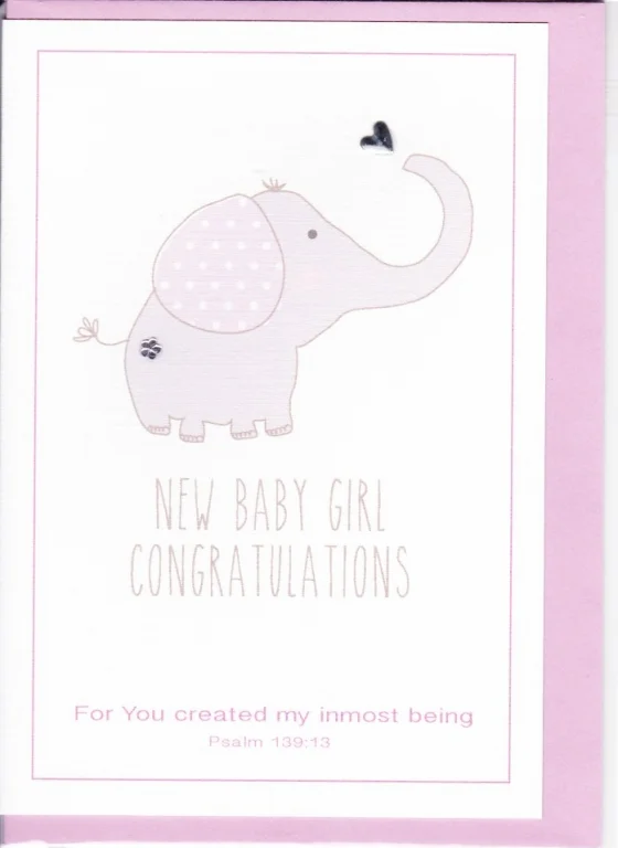 Greeting Card Baby Girl