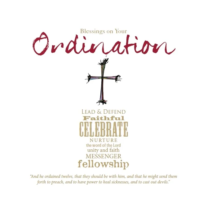 QWC - Blessings on Your Ordination