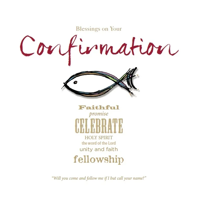 QWC - Blessings on Your Confirmation