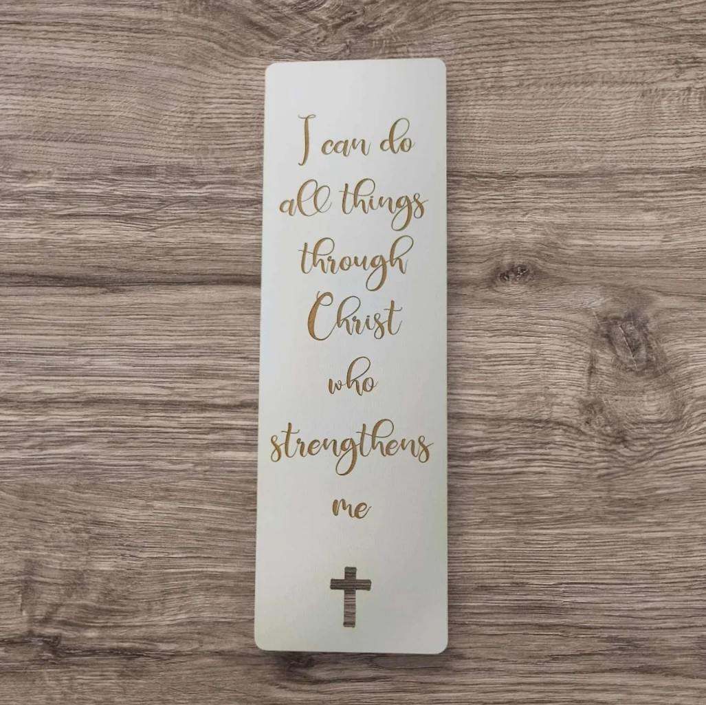 Bookmark I can do all things through Christ who strengthens me