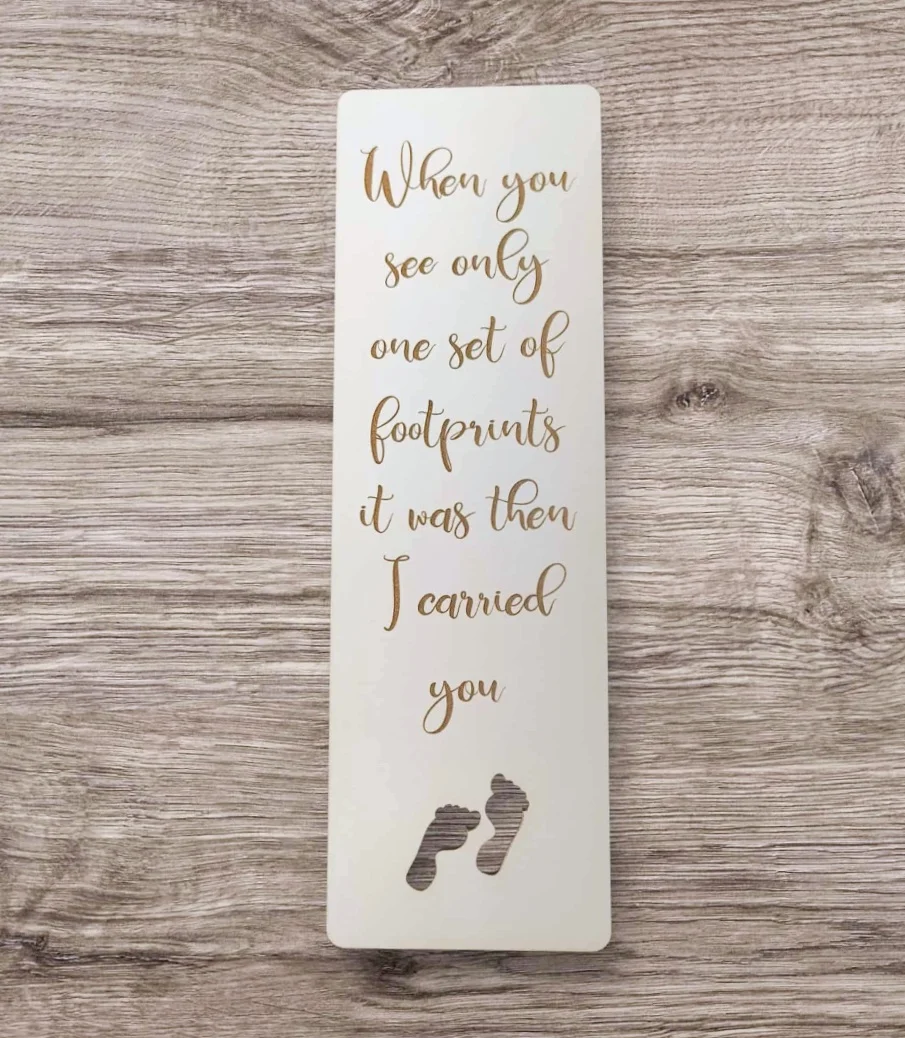Bookmark Footprints