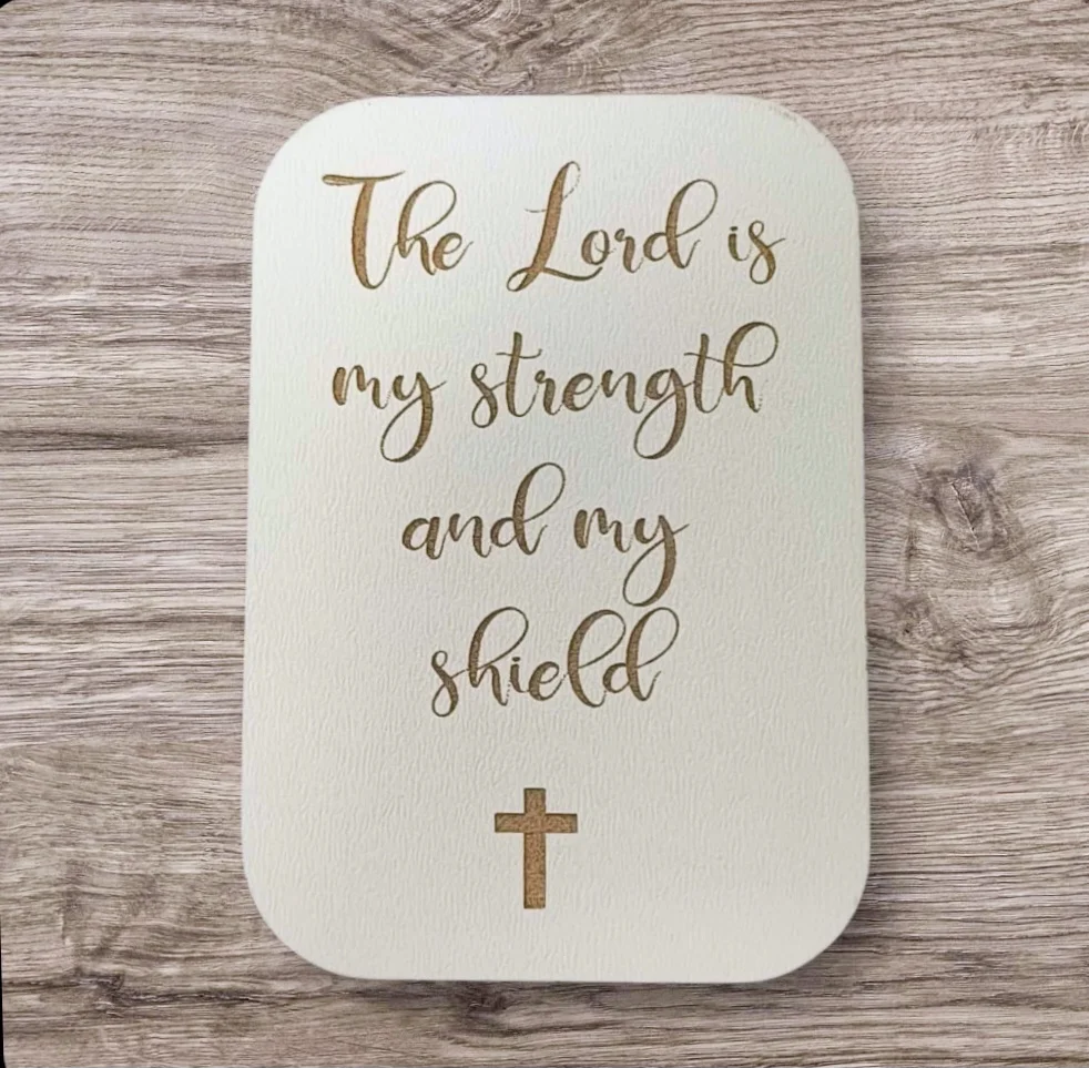 Fridge Magent The lord is my strength and my shield