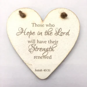 Rock Foundation Heart Plaque - Those Who Hope