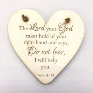 Rock Foundation Heart Plaque - The Lord Your God