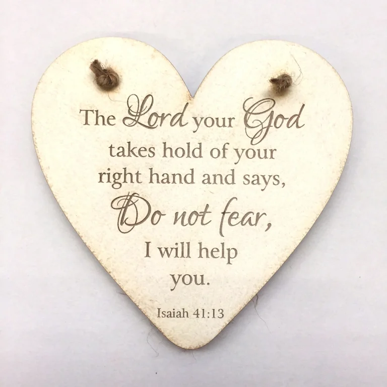 Rock Foundation Heart Plaque - The Lord Your God