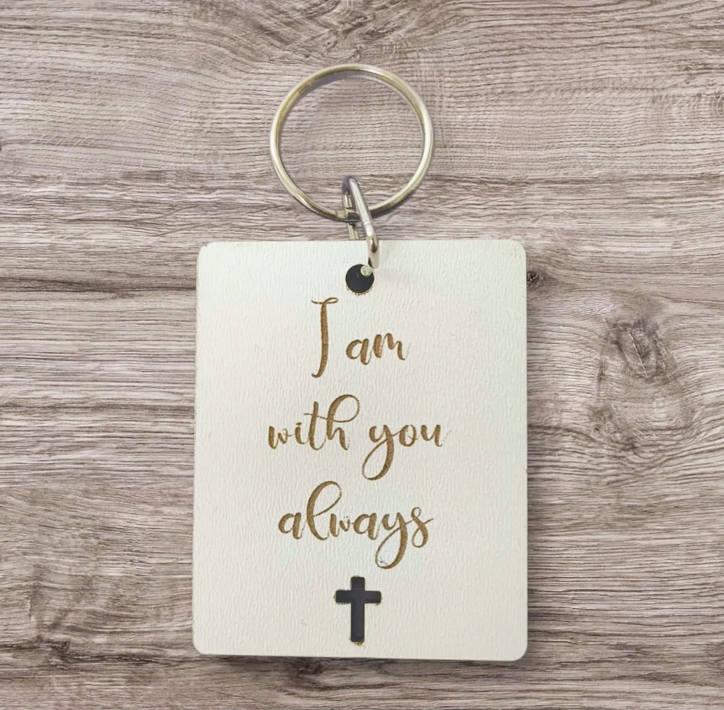 Keyring I am with you always