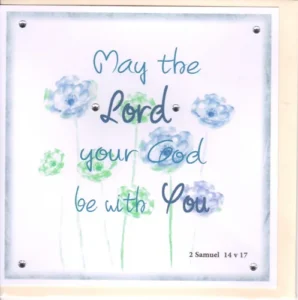 Potty Mouse May The Lord Your God Be With You Greetings Card