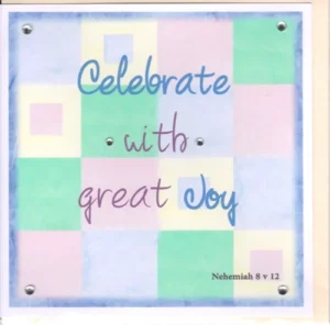 Potty Mouse Celebrate With Great Joy Greetings Card