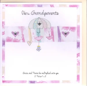 Potty Mouse New Grandparents Greetings Card