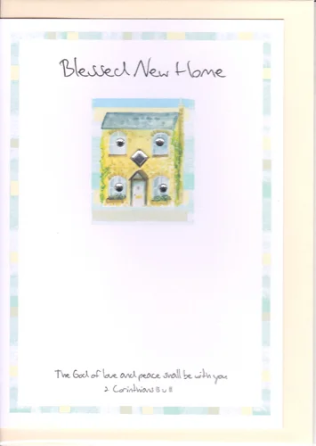 Potty Mouse Blessed New Home Greetings Card