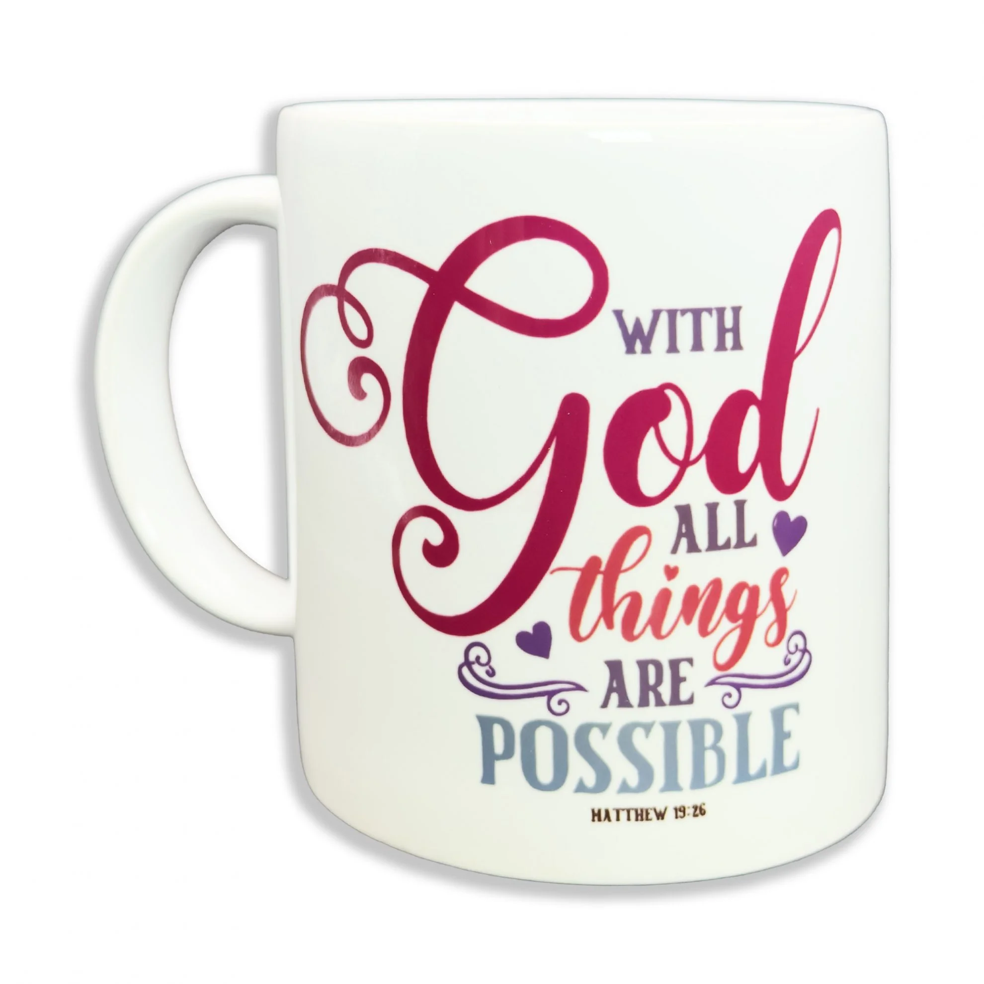 Mug - With God all things