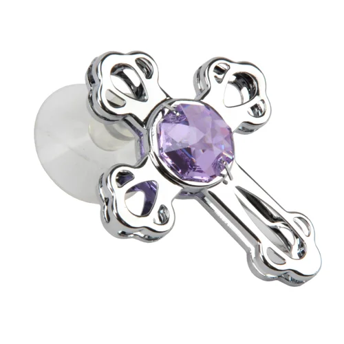 Crystocraft Silver Plated Cross Suncatcher
