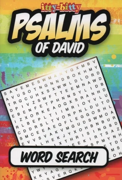 ITTY BITTY ACTIVITY BOOK - PSALMS OF DAVID WORD SEARCH