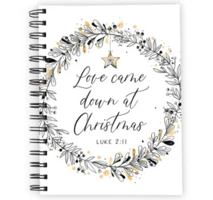 Love Came Down at Christmas Journal Notebook