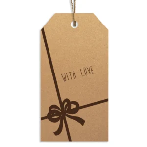 With Love Gift Tags (Pack of 12)