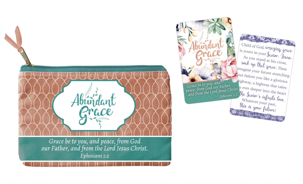 Abundant Grace Wristlet & Card