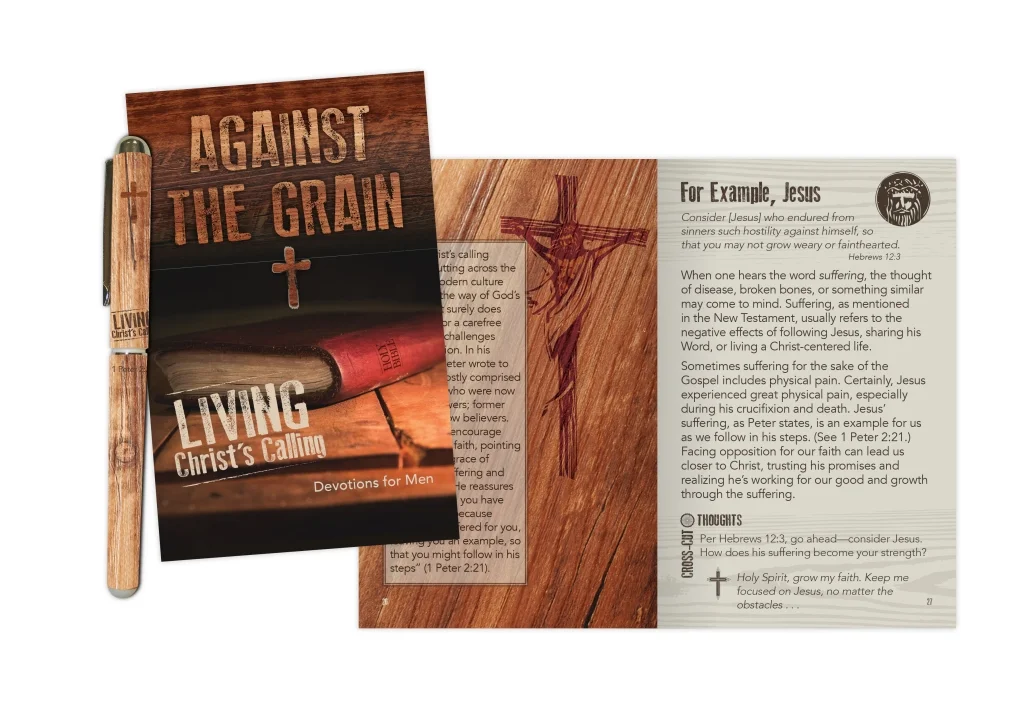 Against The Grain Devotional Book & Pen Gift Set