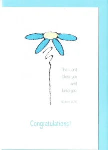 Three Dot Greetings Card Congratulations