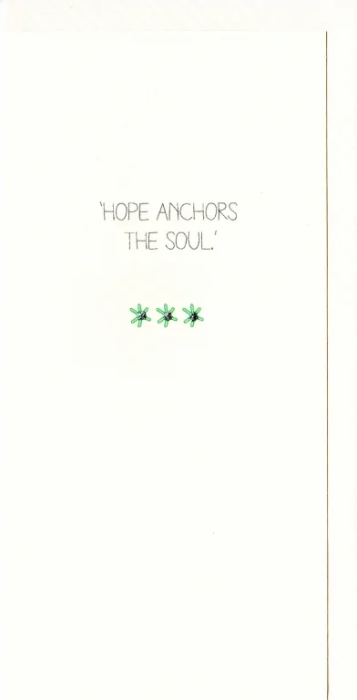 Three Dot Greetings Card Hope